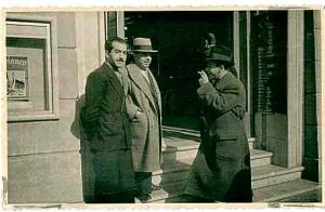 MINO DELLE SITE CON PRAMPOLINI E DIULGHEROFF, negli anni '30.