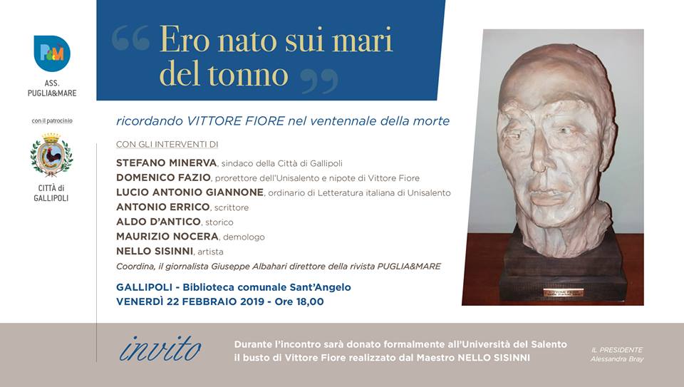 Invito serata Vittore Fiore